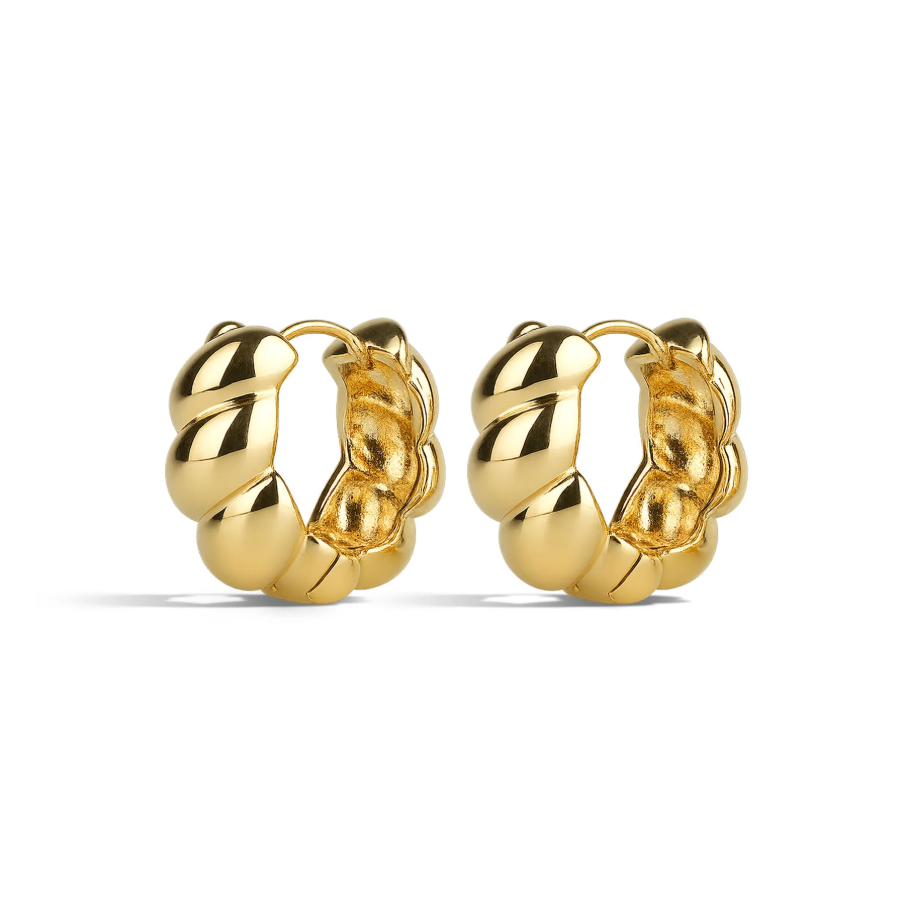 Naia Croissant Earring Gold