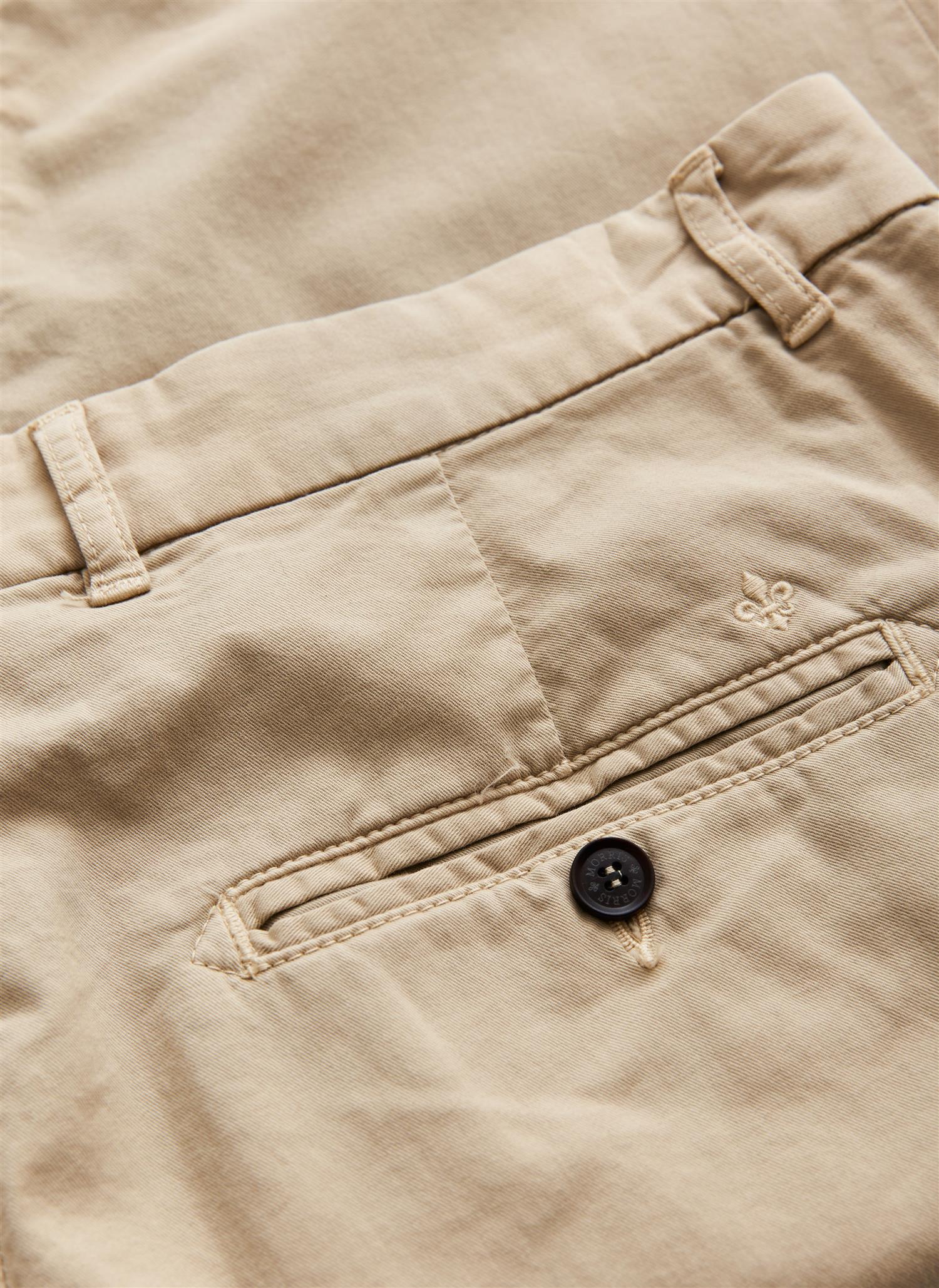 Jeffrey Summer Chino Shorts 7" Khaki