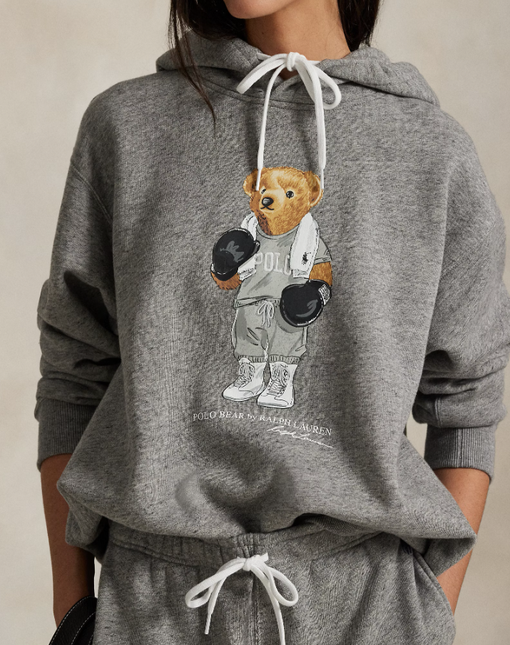 Polo Bear Fleece Hoodie