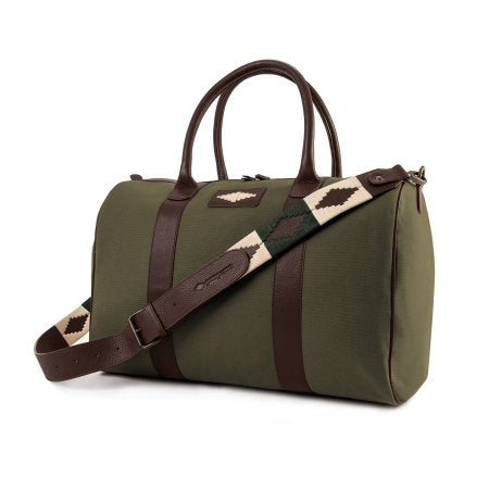 Varon Small Travel Bag Forest Canvas