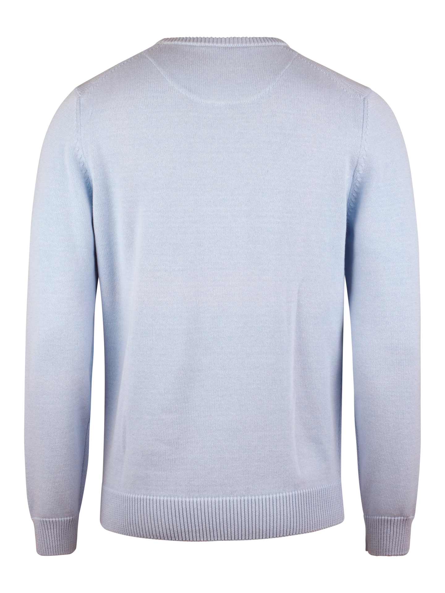 Light blue Crew Neck Sweater Organic Cotton