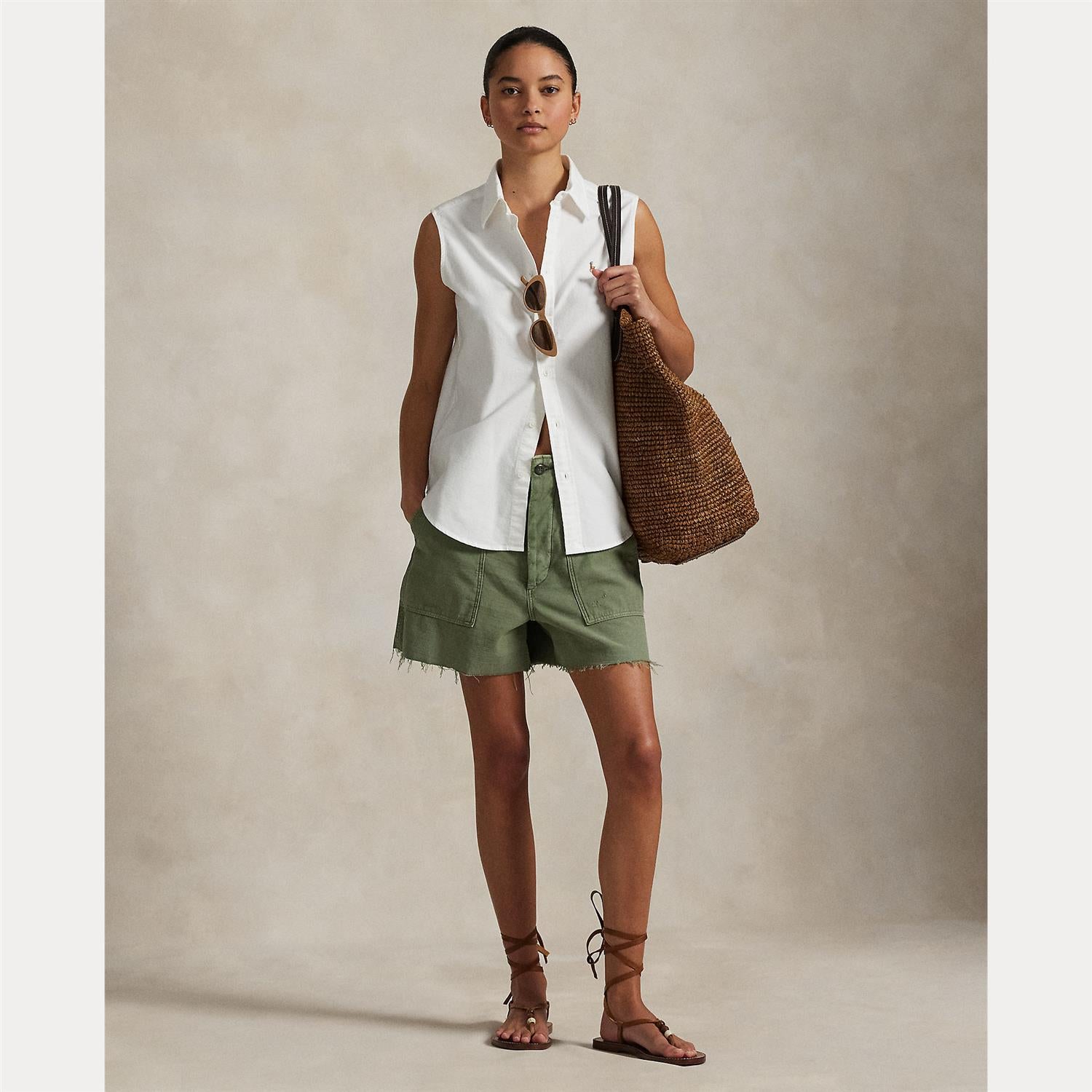 Woven-Sport Shirt-Shirt White