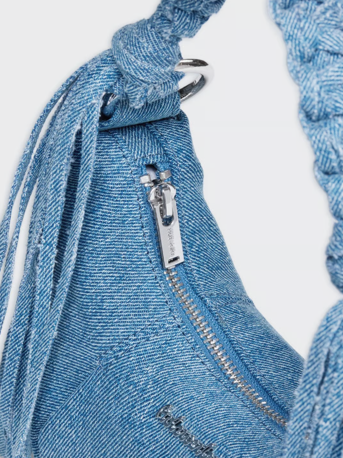 Cocoon Denim Micro Bag Blue Denim