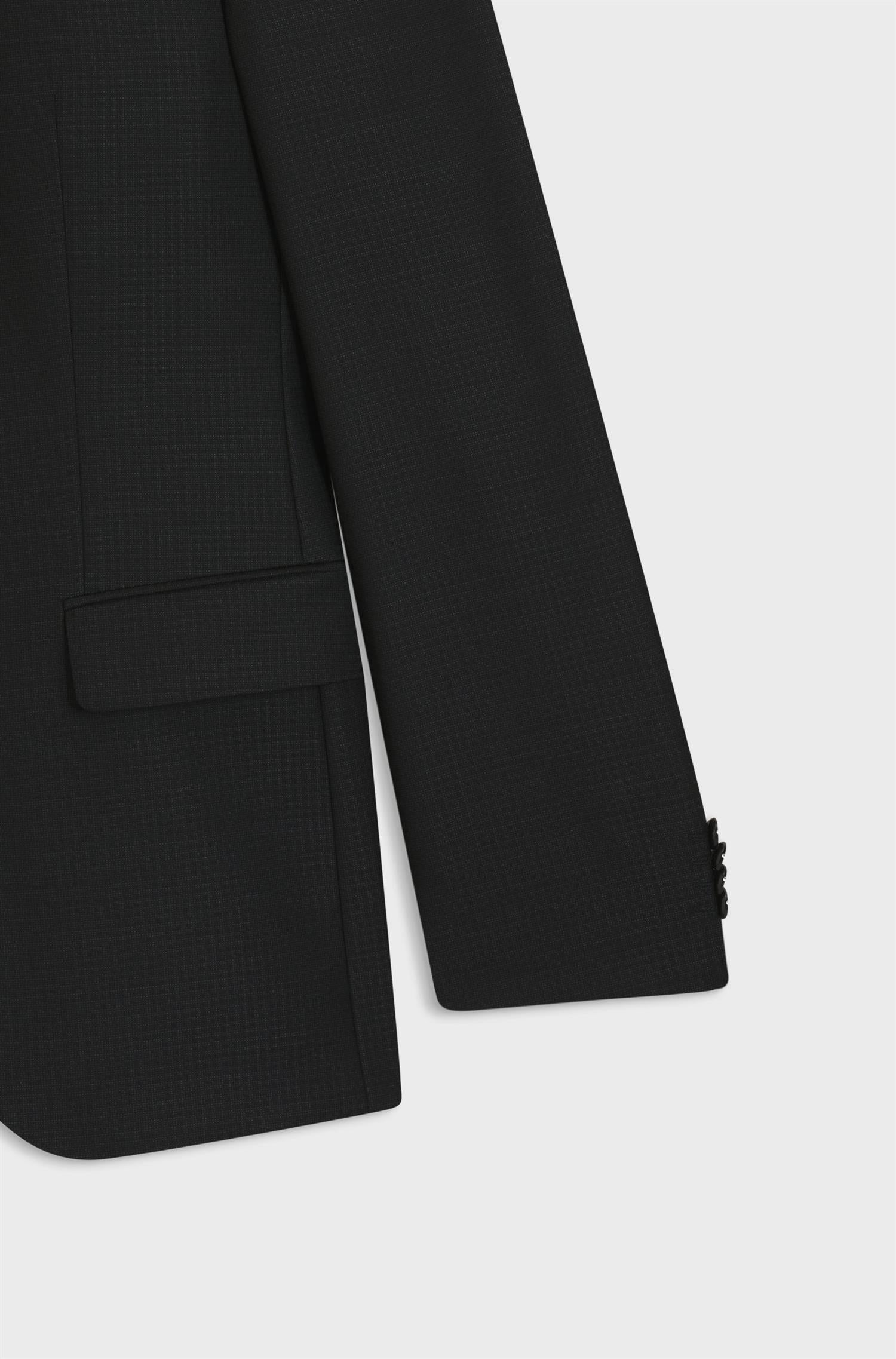 Huge 3PSC Suit in patterned wool