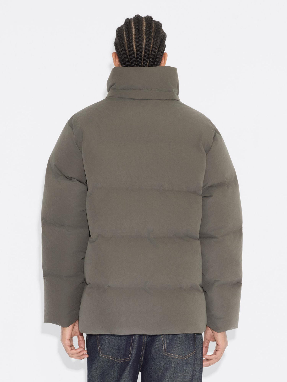 Dovre Brushed Down Jacket Dk. Green