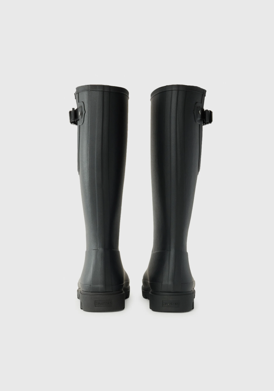 Unisex Downpour Adjustable Boot - Black