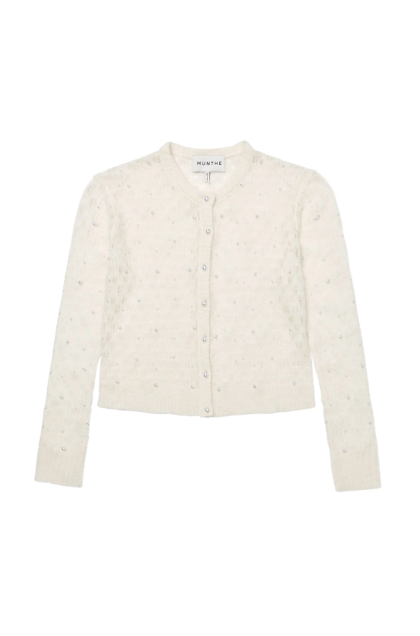 Perl Cardigan Ivory