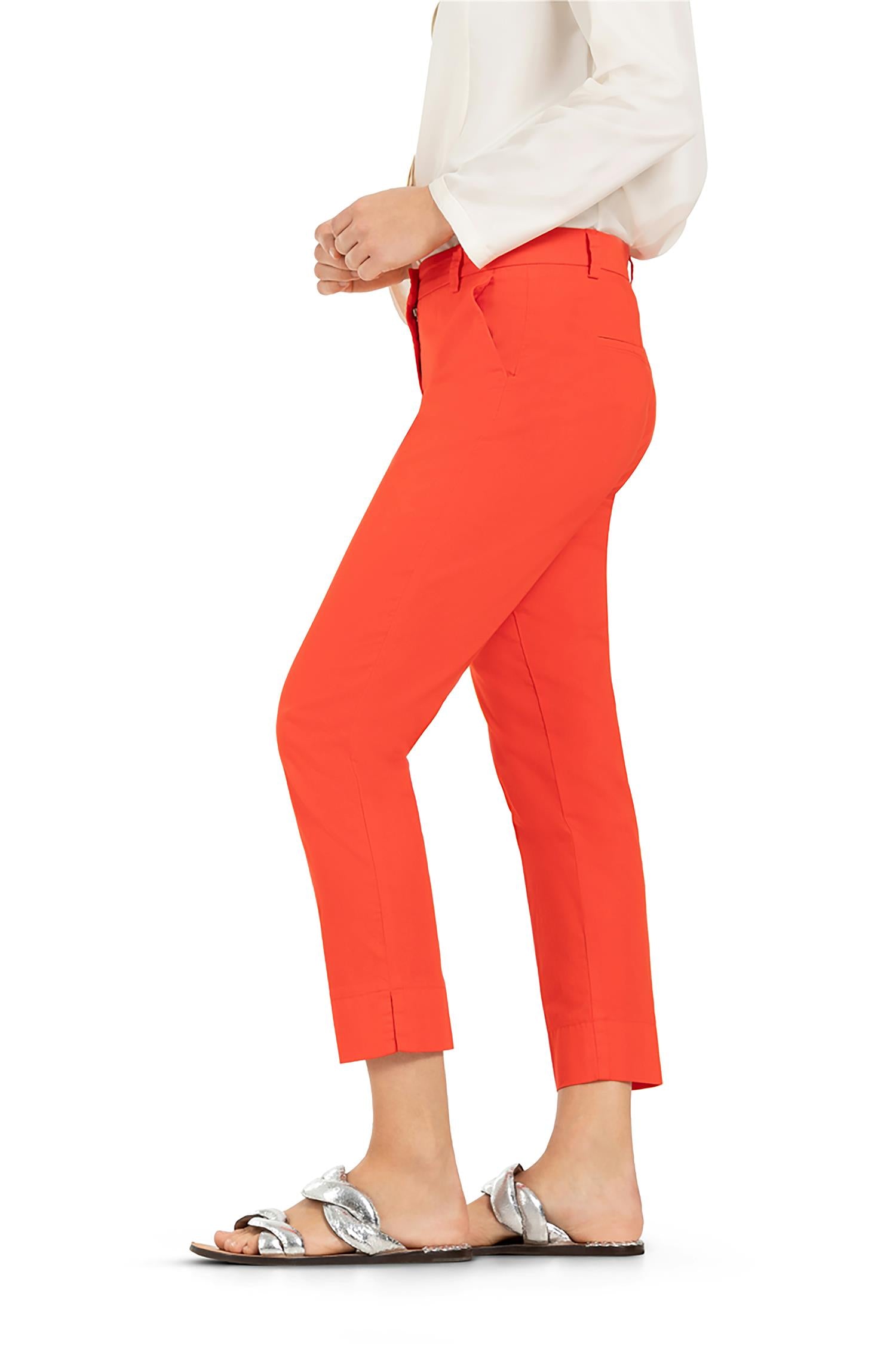 Stella Cropped Volcano Red