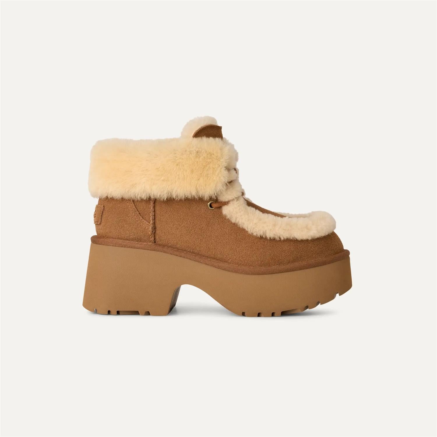 W New Heights Lace Up Chestnut