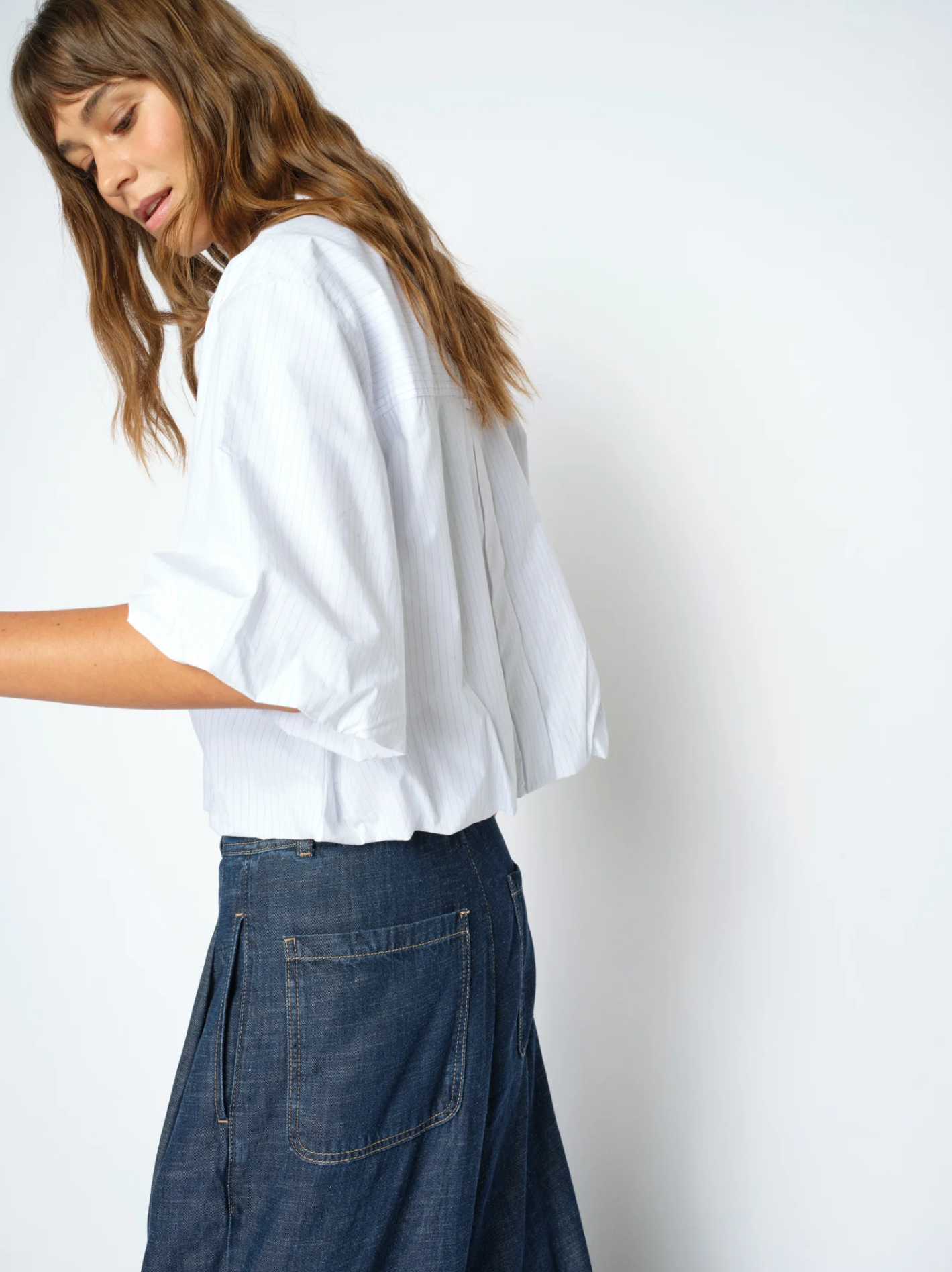 Mmmaxime Nylah Shirt Bright White