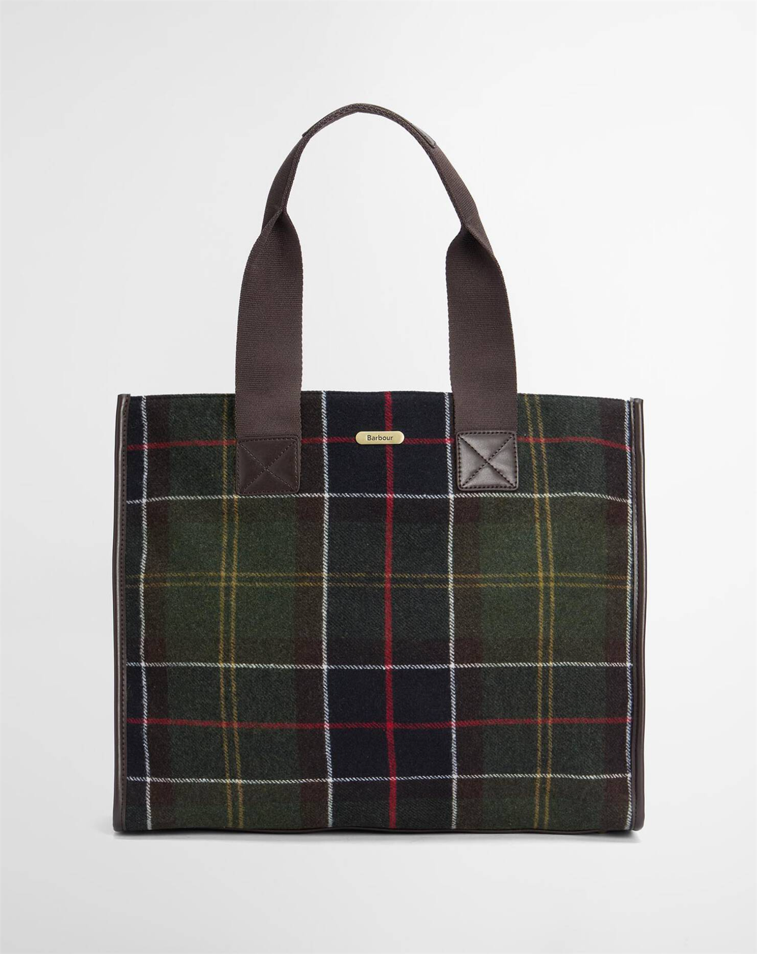 Turnberry Tartan Tote Bag Olive