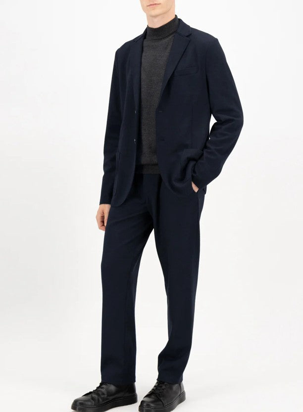 Blazer Superfine Merino Navy Blue
