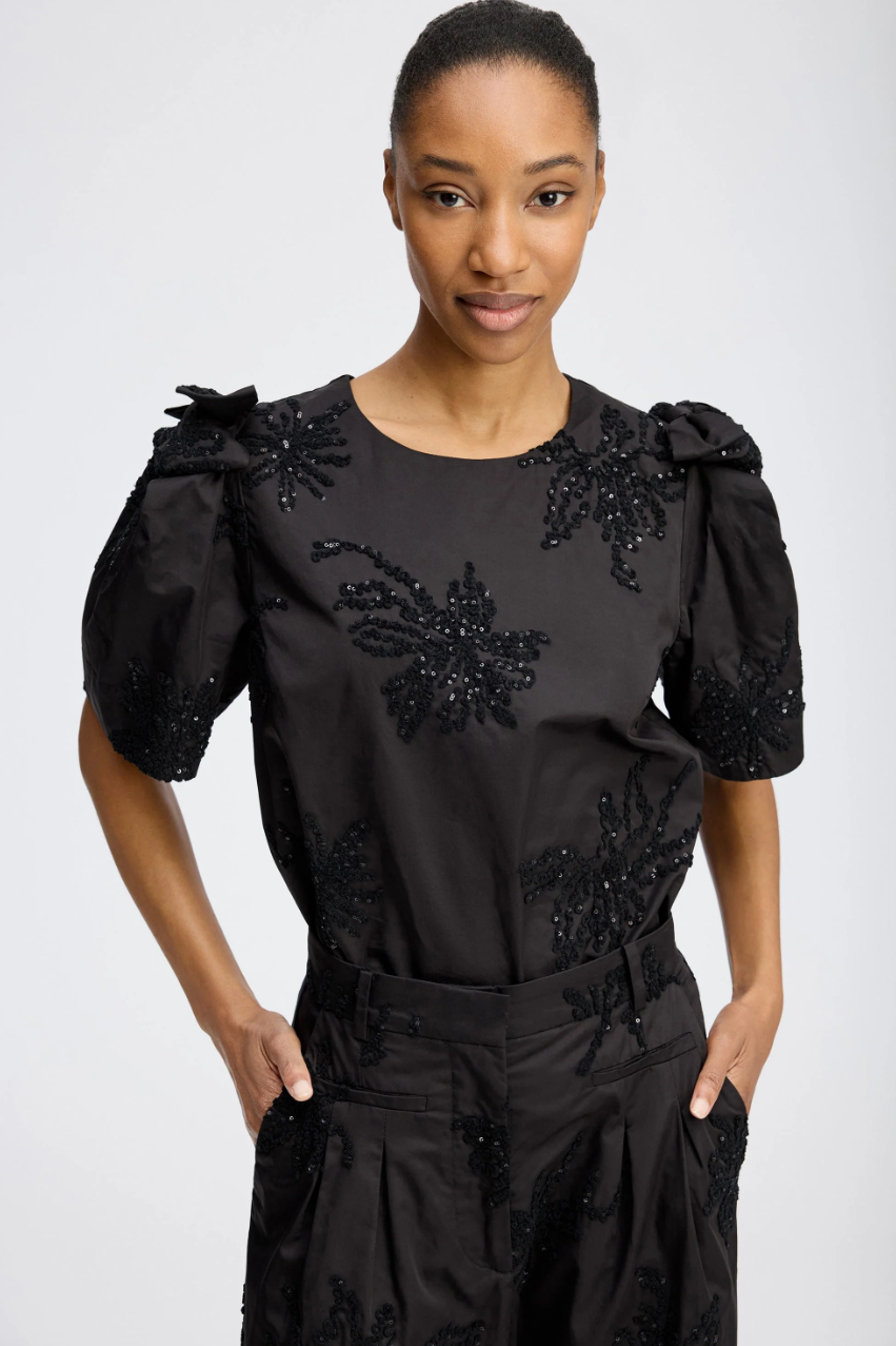 Ryme Blouse Black
