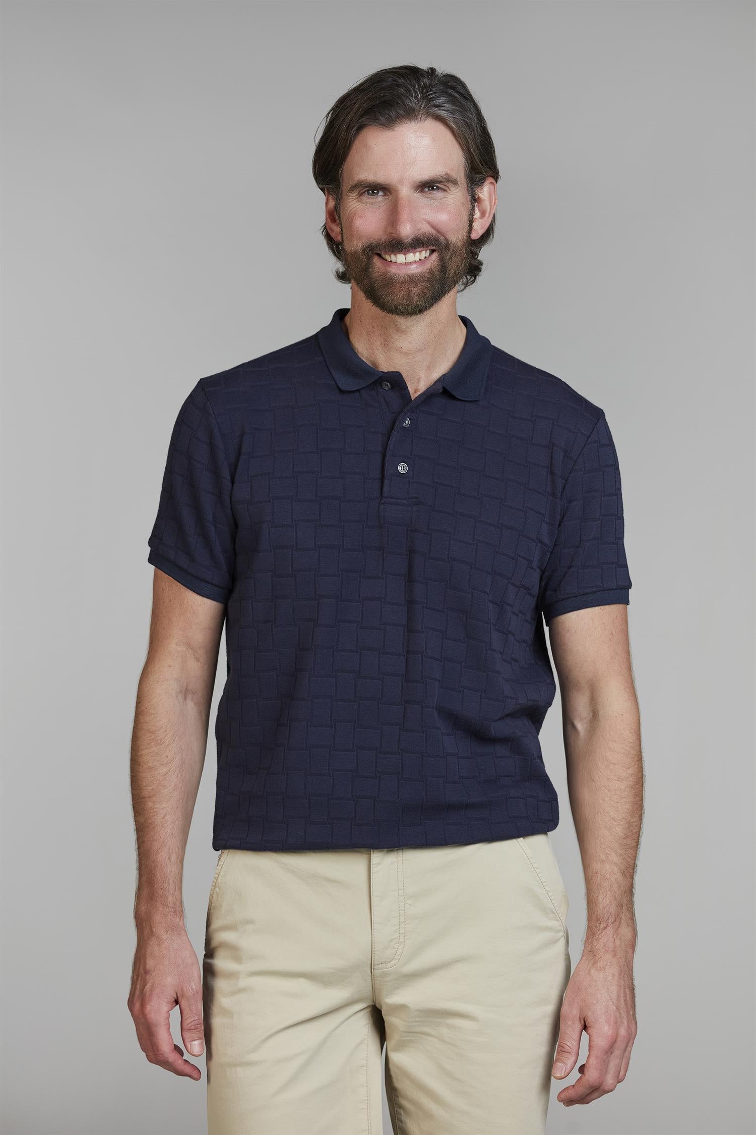 Structure Polo Navy