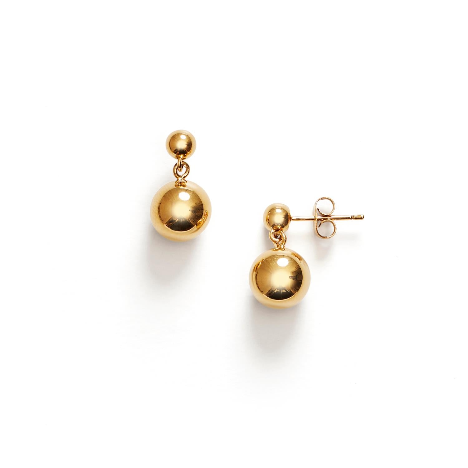 Drop of Gold Earring-gold