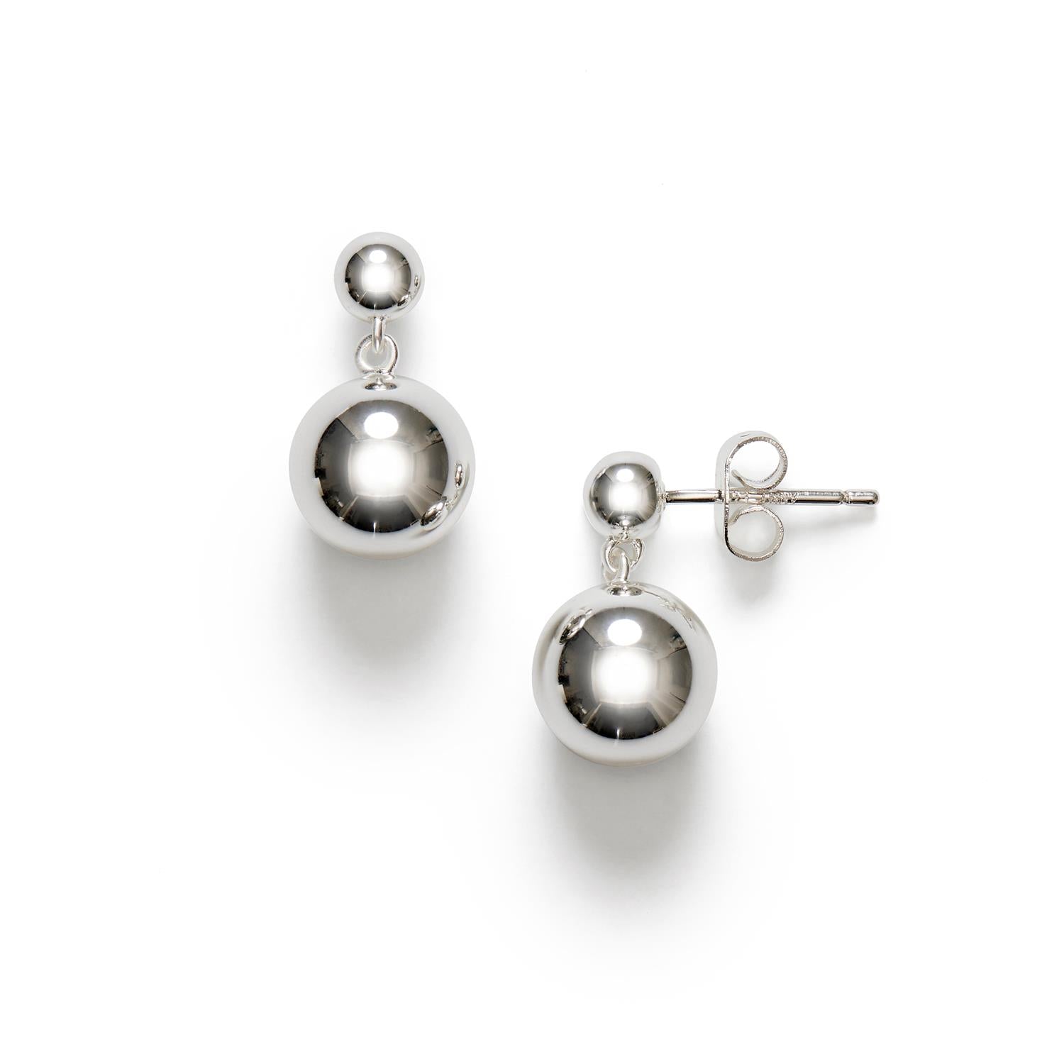 Drop of Silver Earring-silver