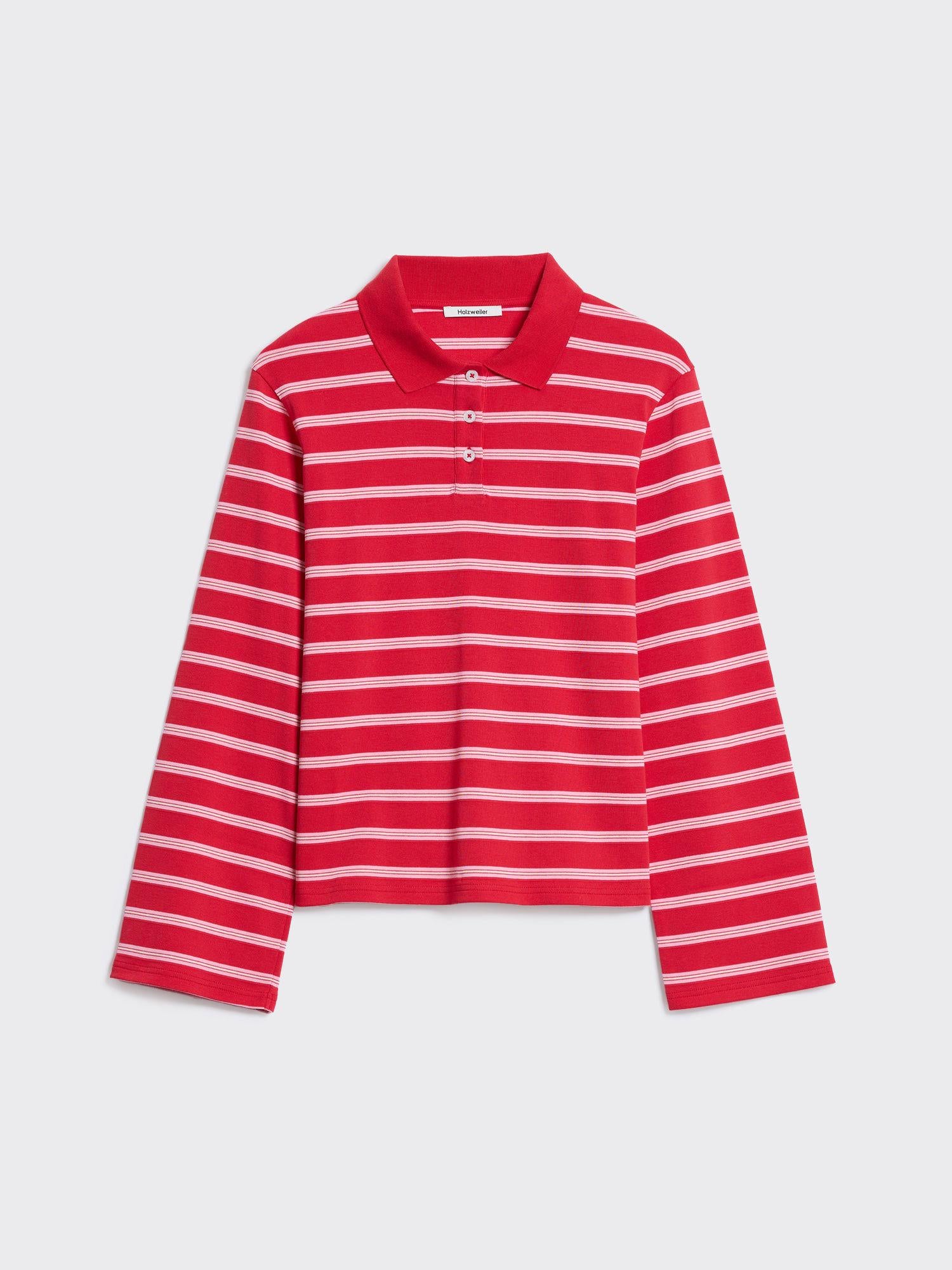 Sunny Polo Red Stripe