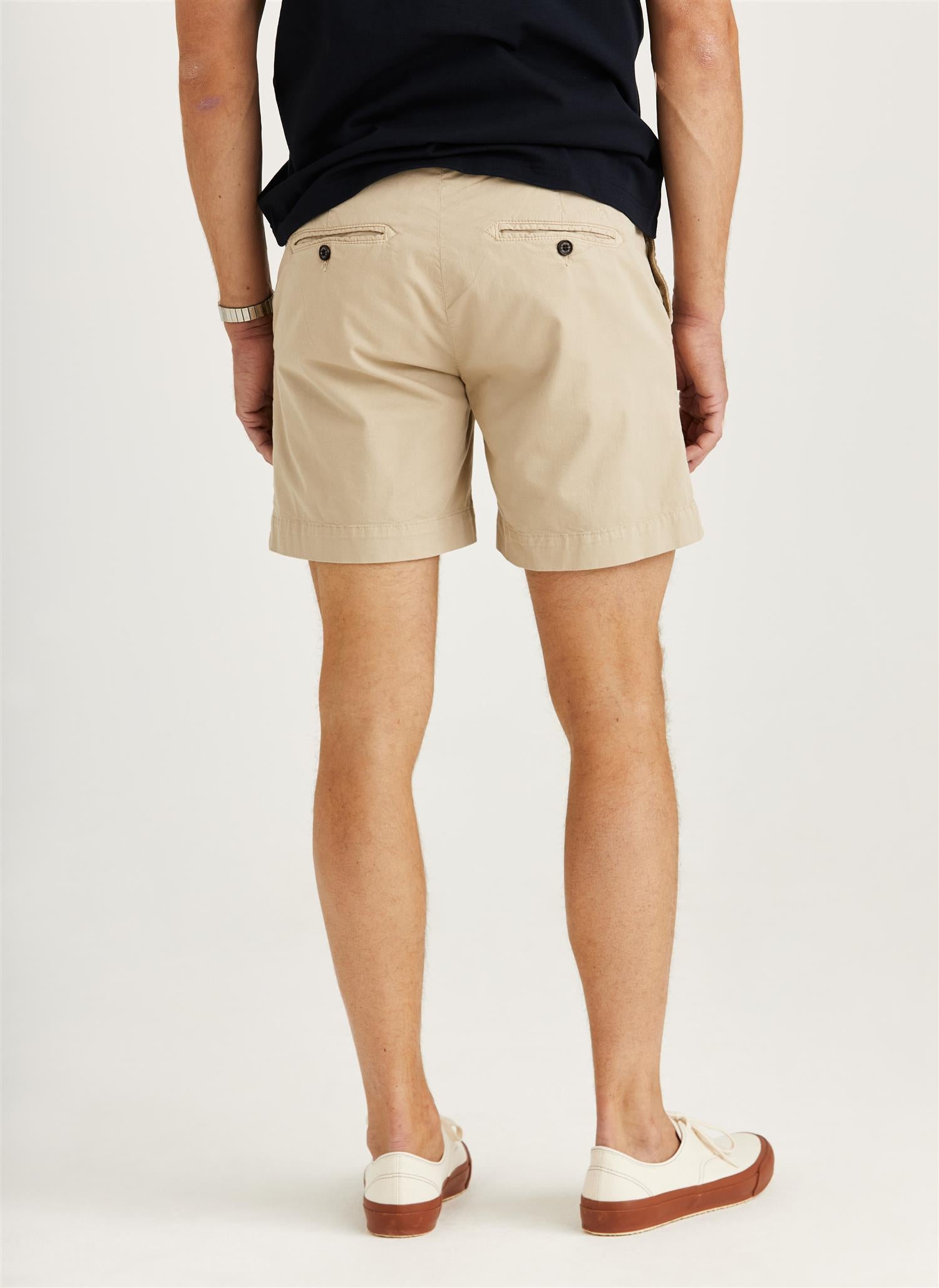 Jeffrey summer chino shorts khaki
