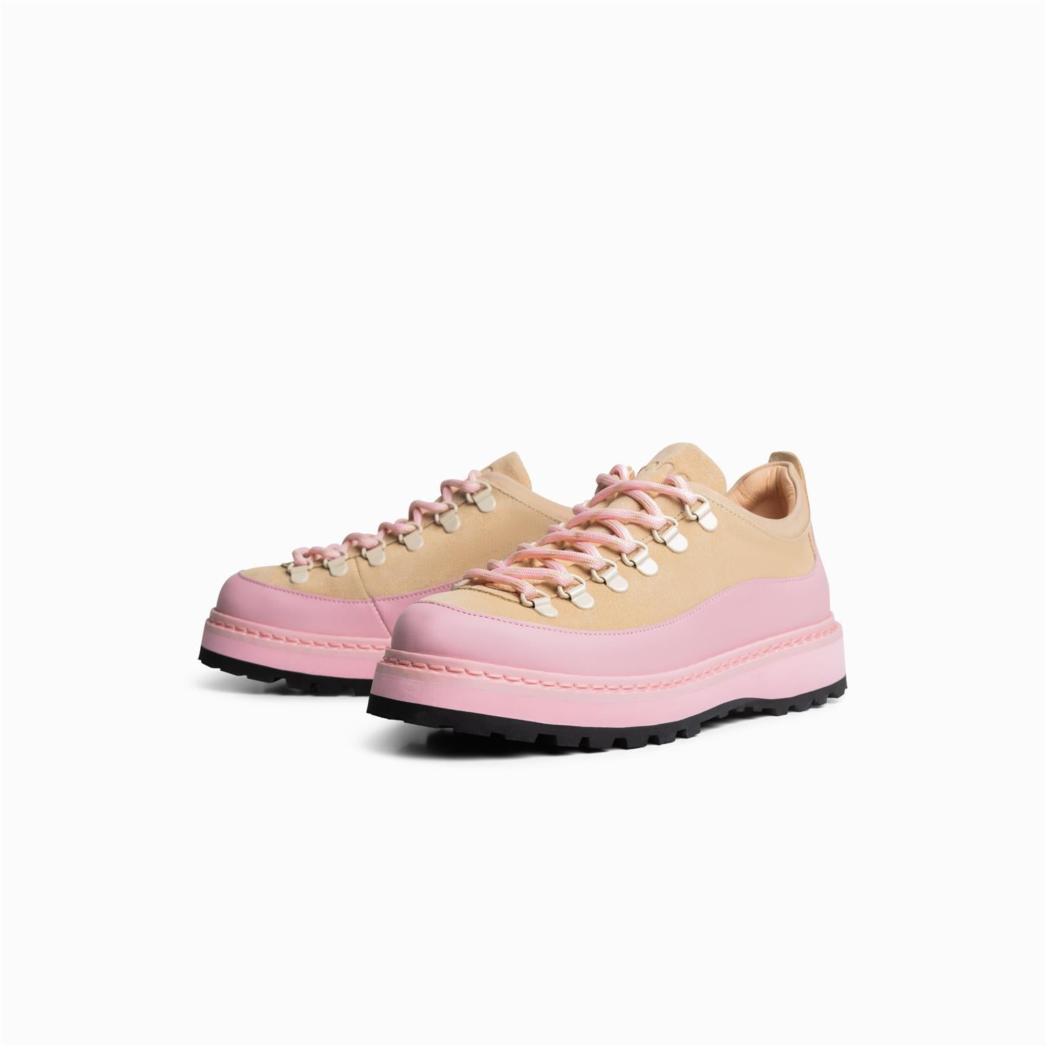 Allo W Suede Cap Pink Light Beige