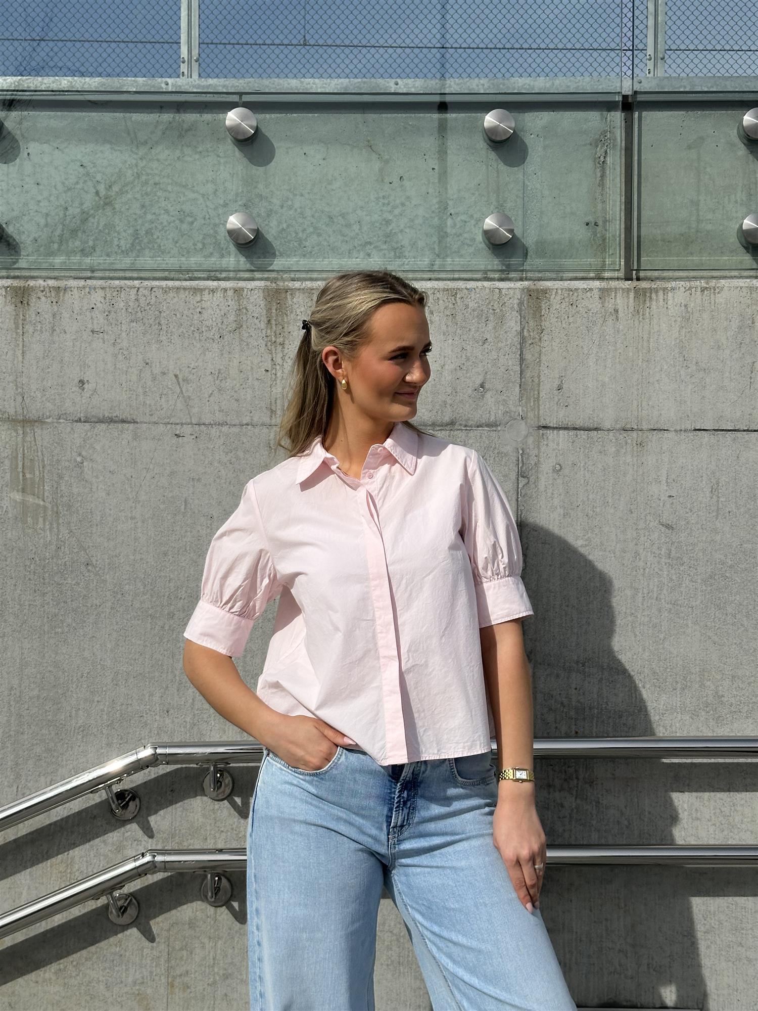 Lilly Blouse Cotton Rose