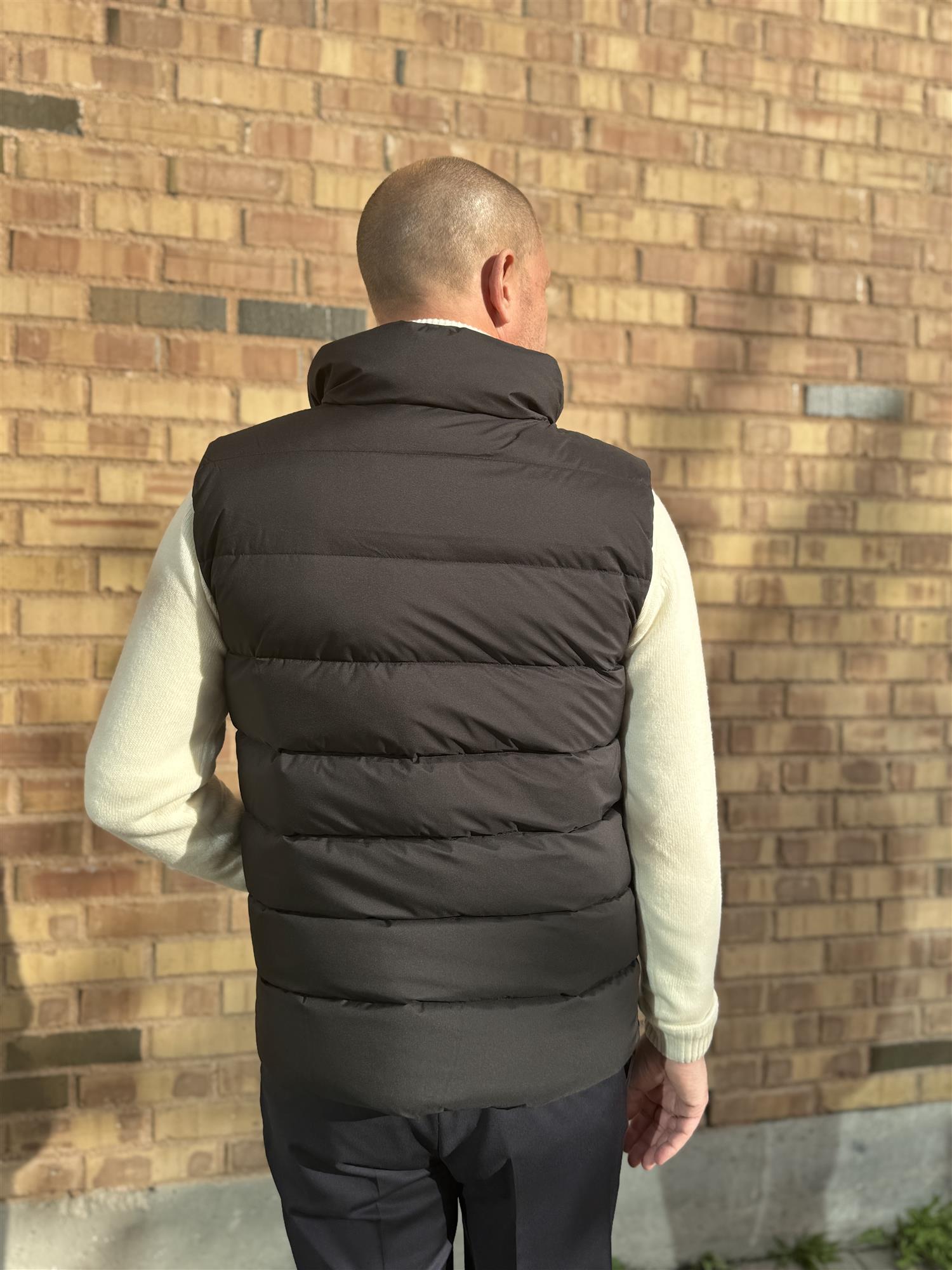 Edwin Short Vest Black