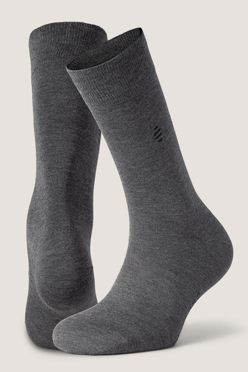 3pk Daniel Bamboo Crew Navy/Charcoal/Black
