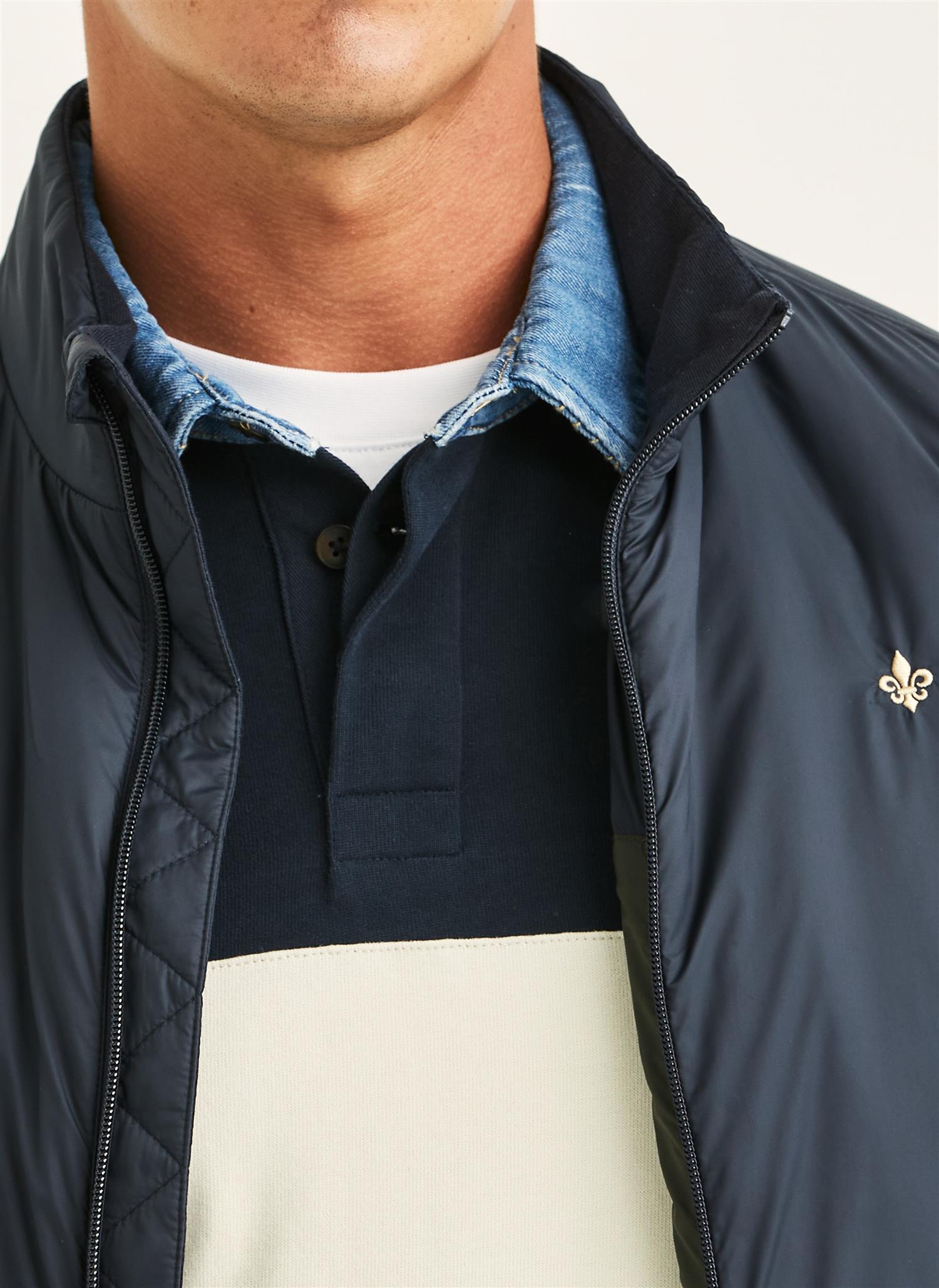 Bradley Padded Vest Blue
