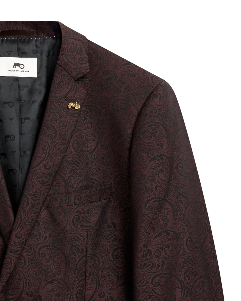 Paisley Jacket Purple