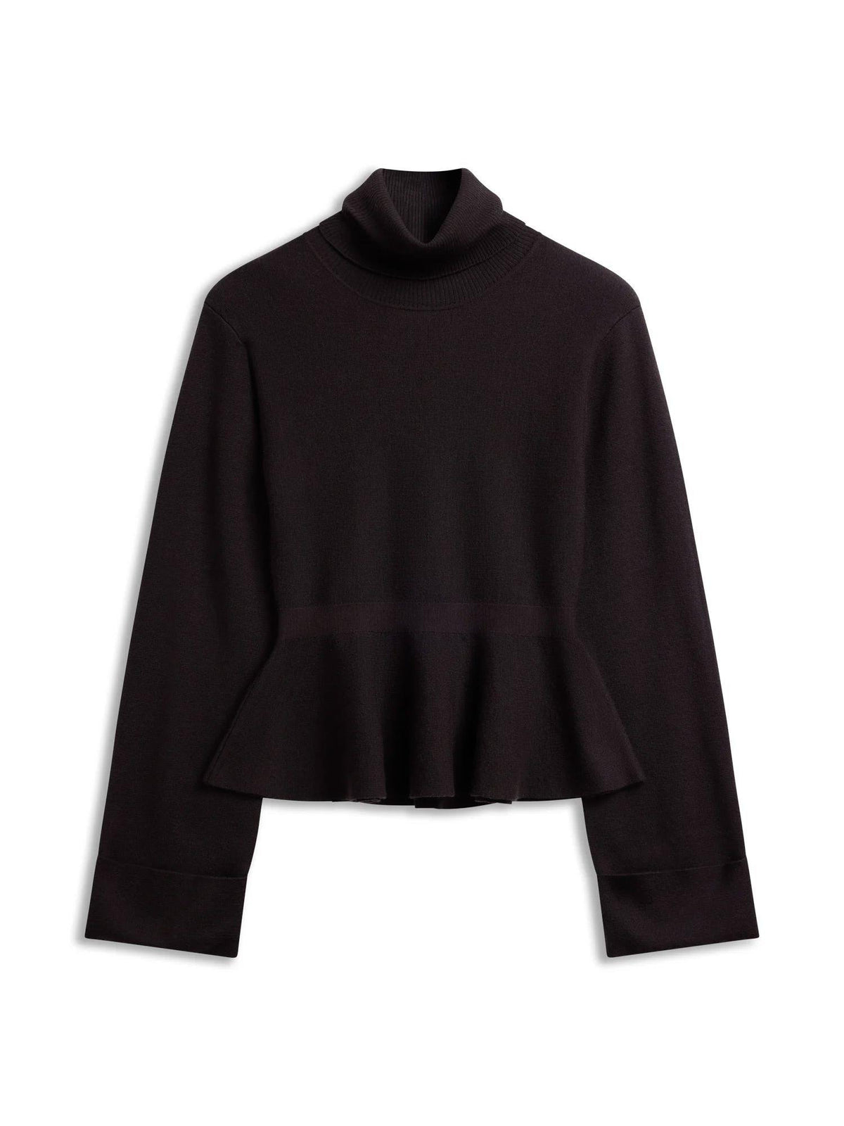 Ovie Merino Sweater Dark Brown
