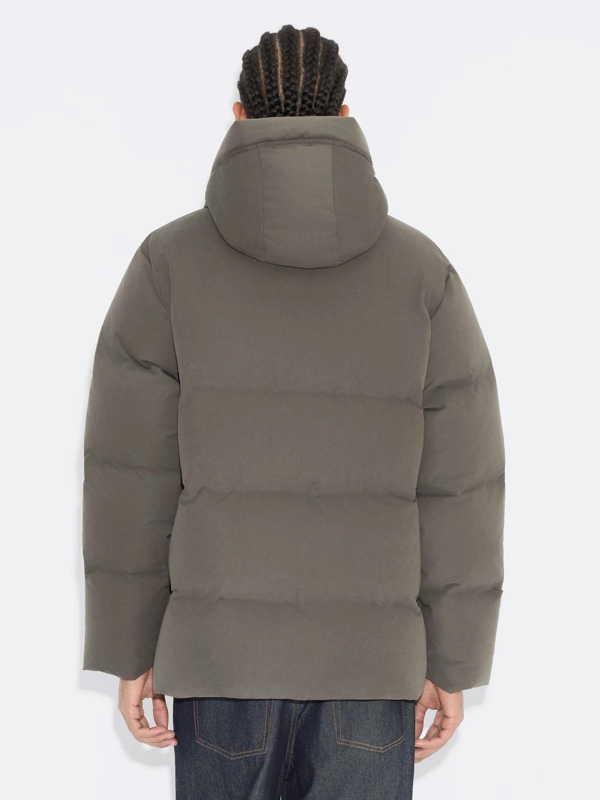 Dovre Brushed Down Jacket Dk. Green