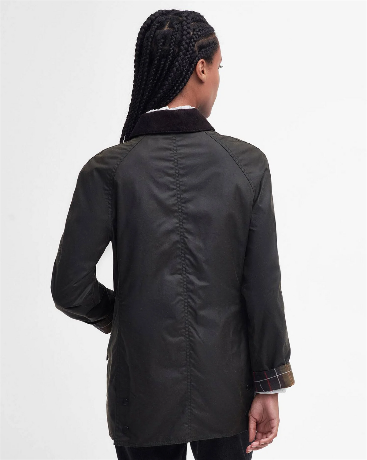 Classic Beadnell Wax Jacket Olive