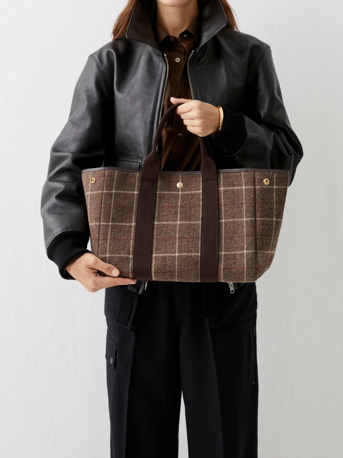 Traversèe M Hunting Tweed 02 Brown