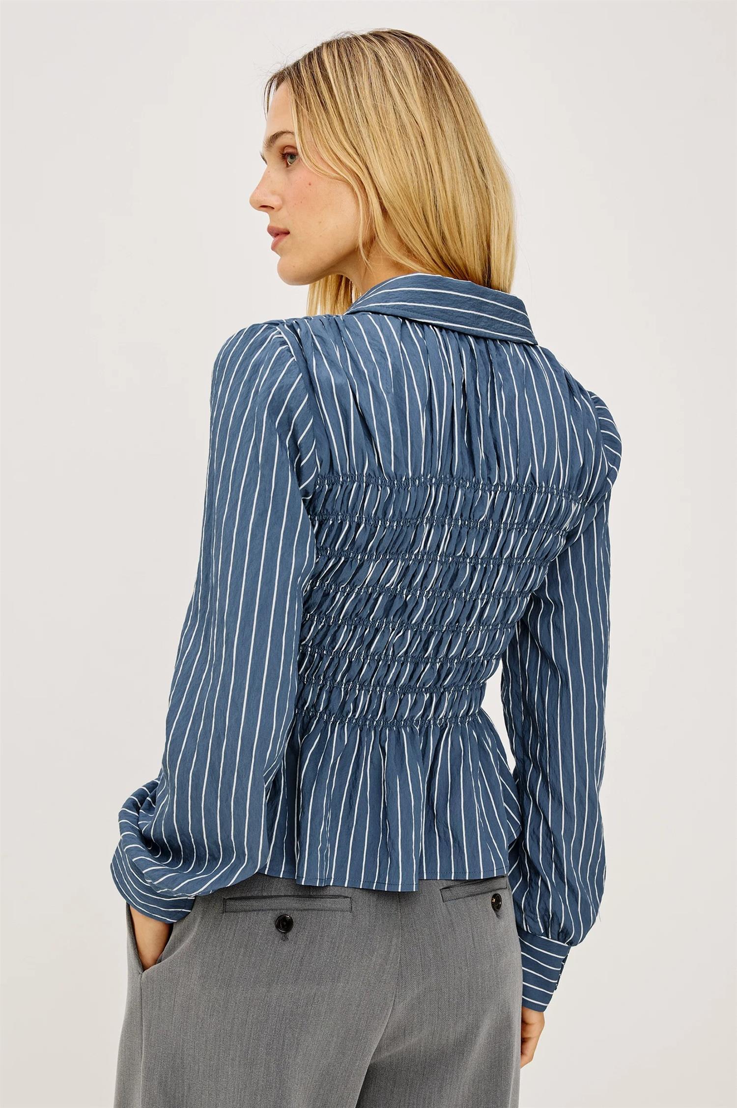 Bradshaw Wahed Indigo Stripe