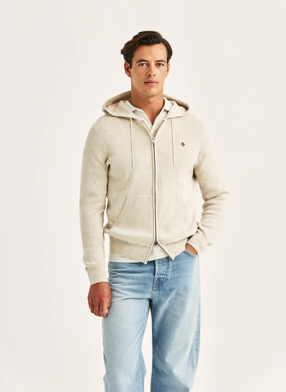 Randall Zip Hood Khaki