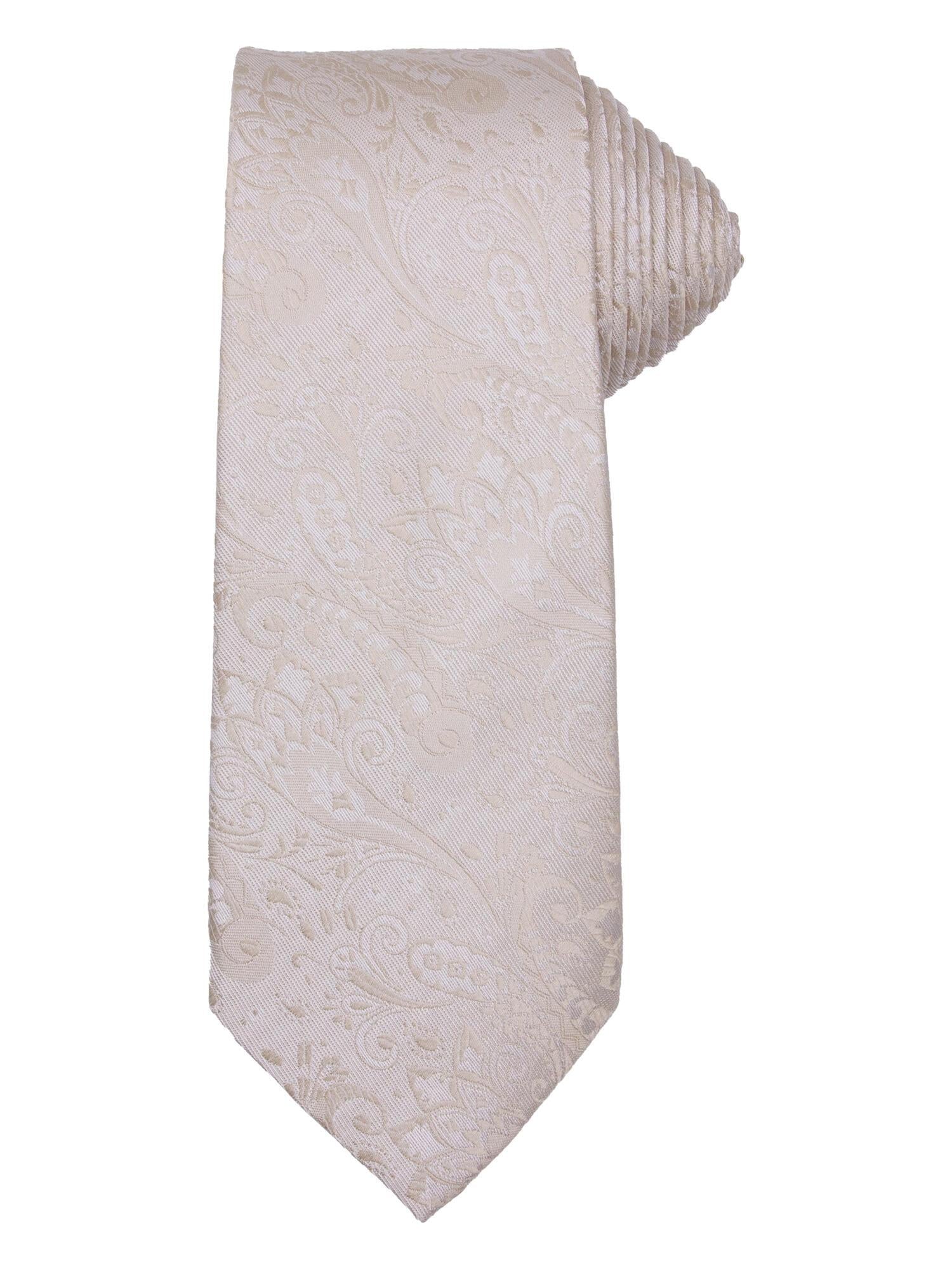 Silkeslips 7,5cm champagne paisley