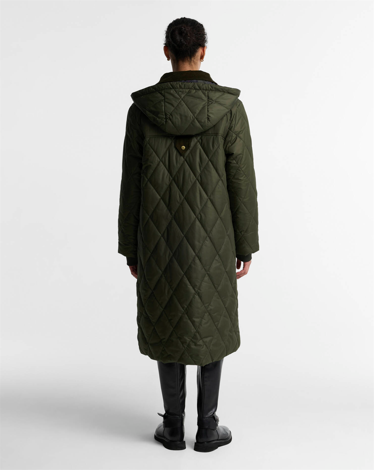 Rudson Quilted Jacket Olive