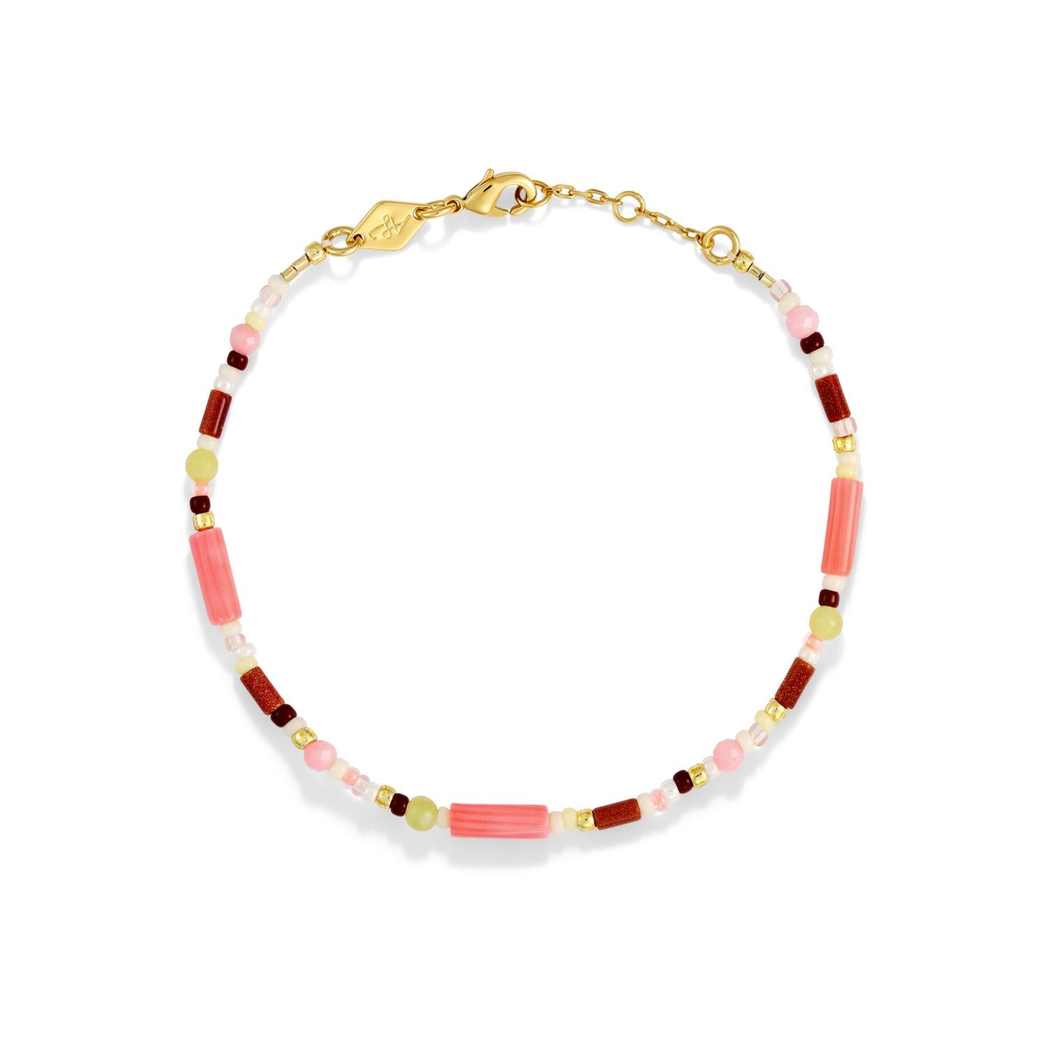 Candyfloss Bracelet-teaberry