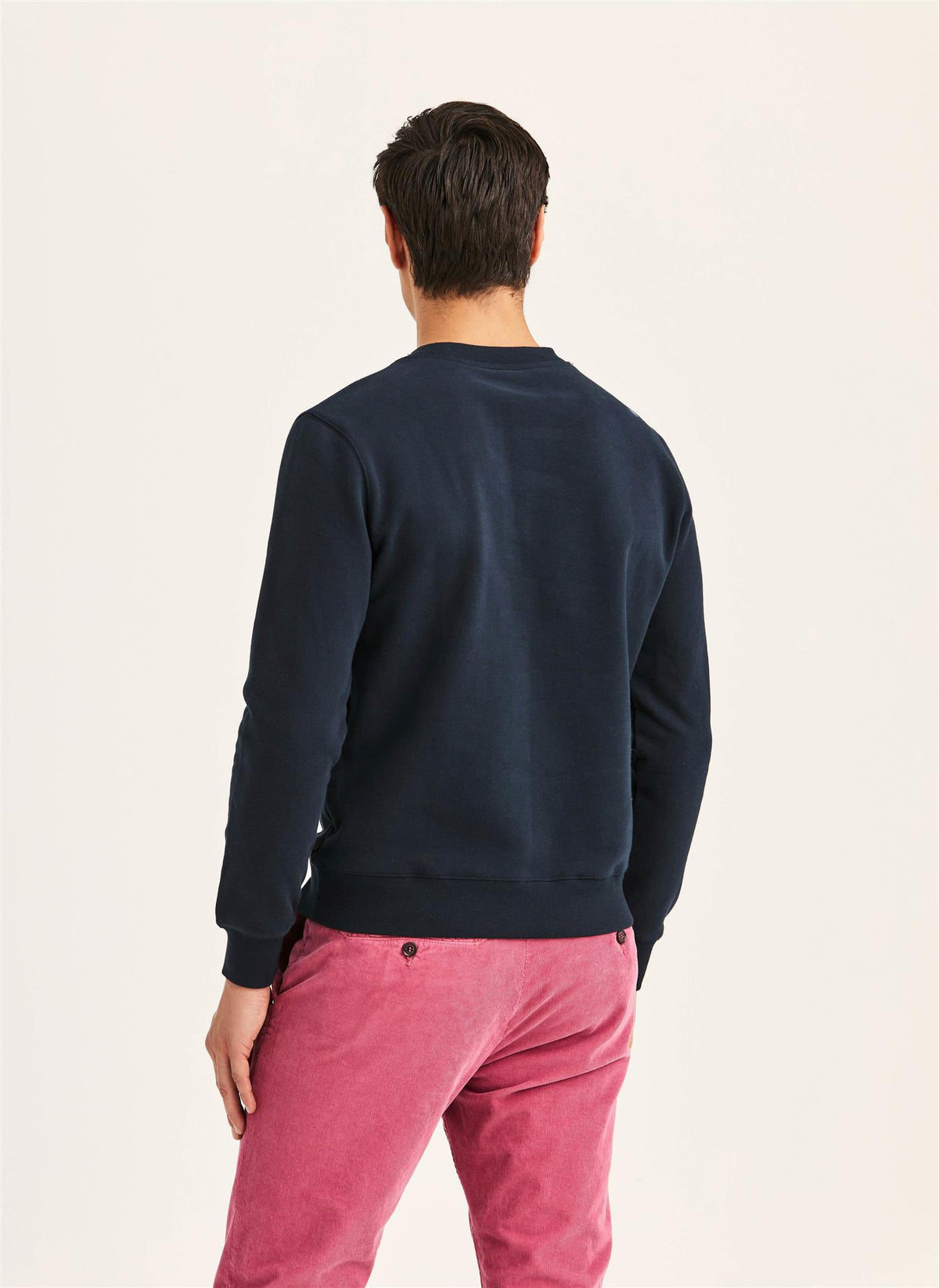 Brian Logo Crew Neck Sweatshirt Old Blue
