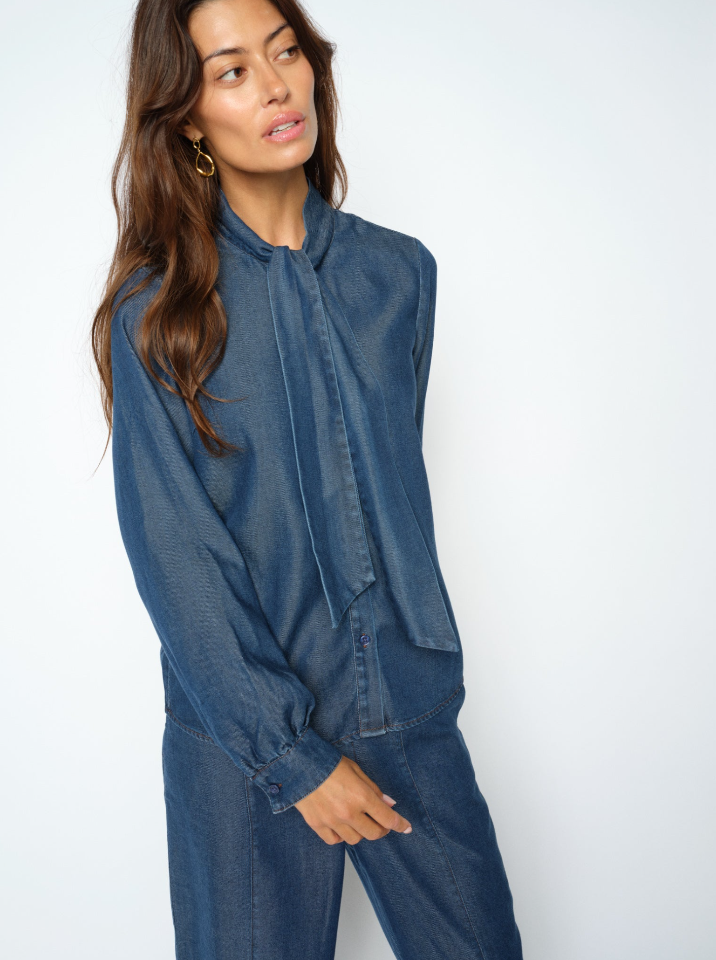 Mmpaloma Lio Shirt Dark Blue
