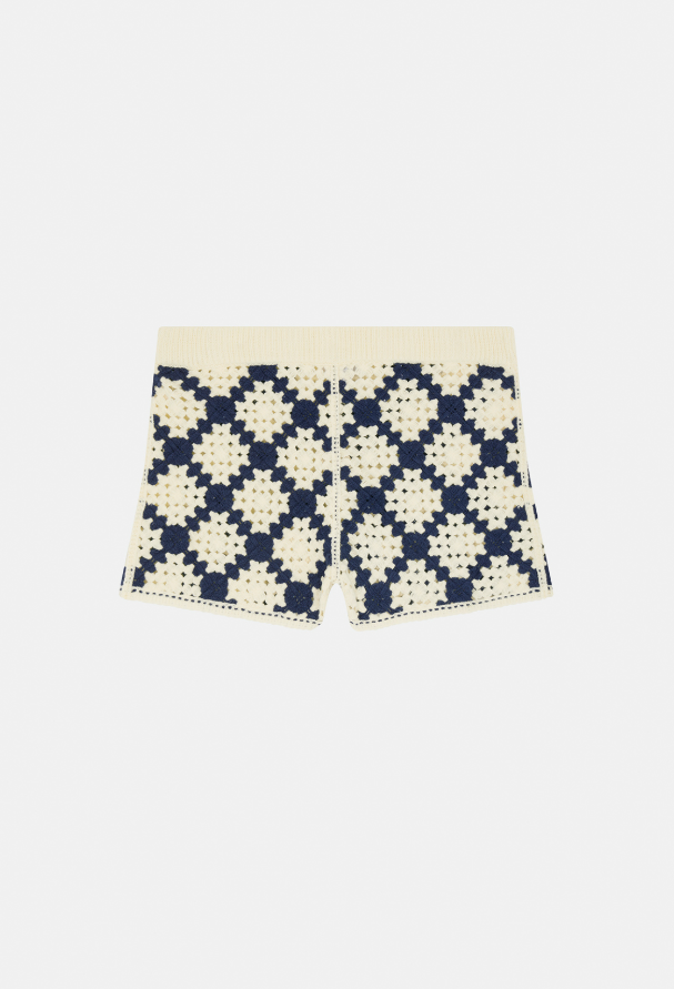 Short Byzance Bleu Nuit