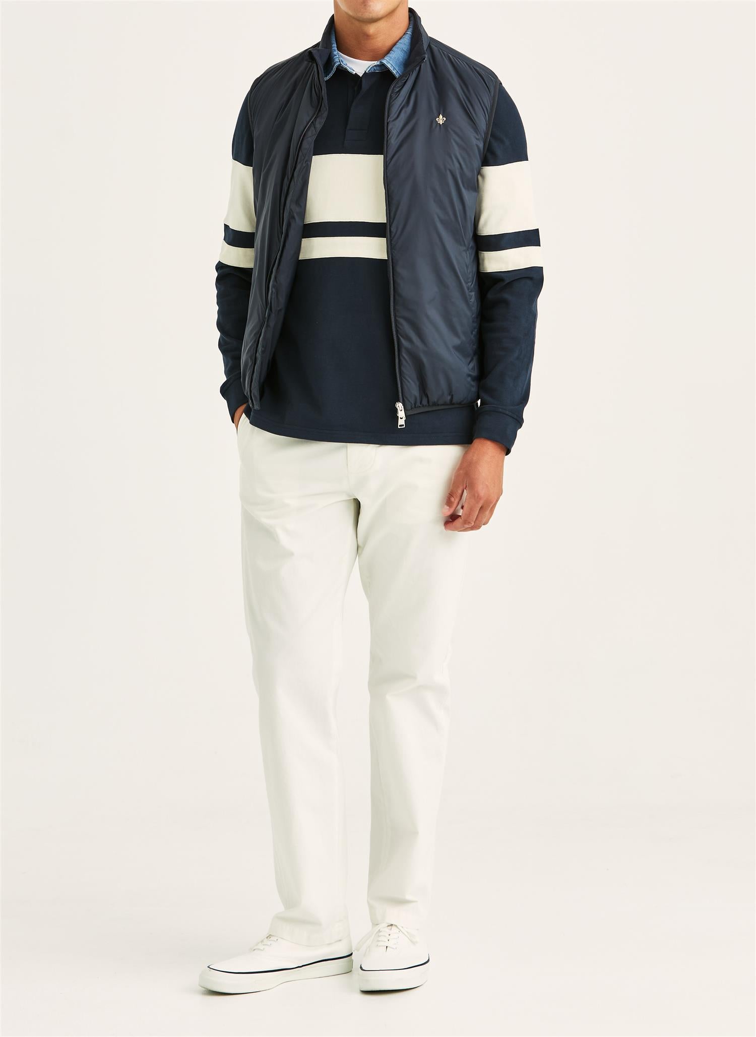 Bradley Padded Vest Blue