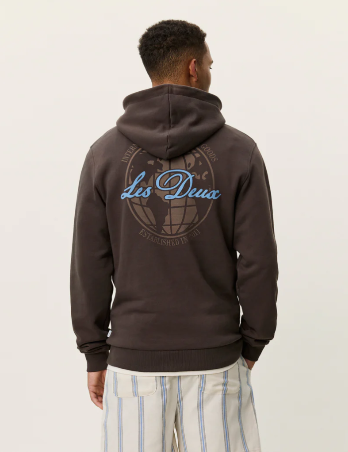 Ben Globe Hoodie Turkish Coffee Breown