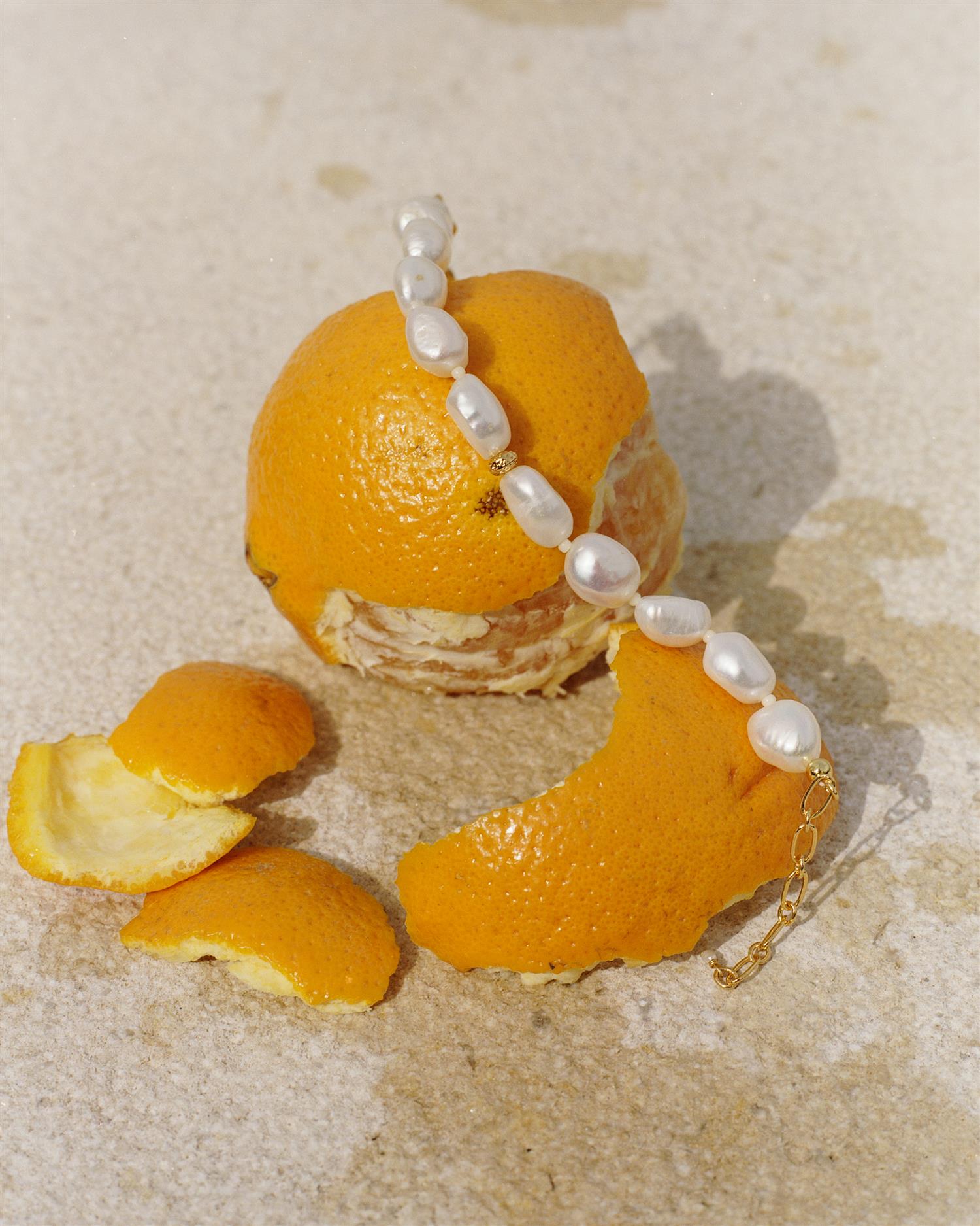 Big Stellar Pearl Bracelet-gold