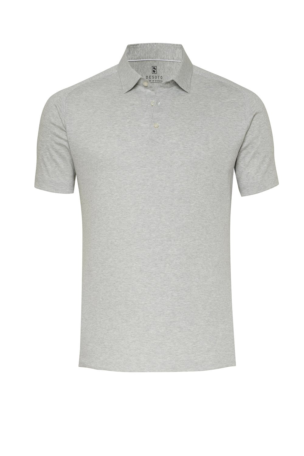 Casual Polo Kent 1/2 Grey melange