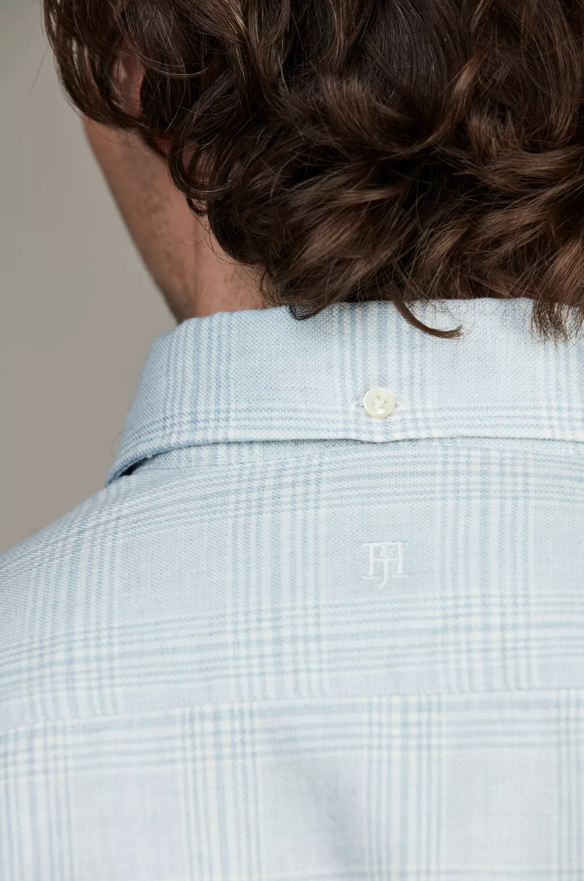 Eltone Check Shirt Light Blue