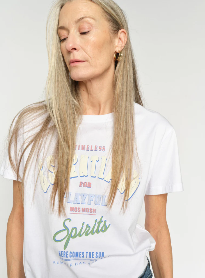 Mmraft O-SS tee White