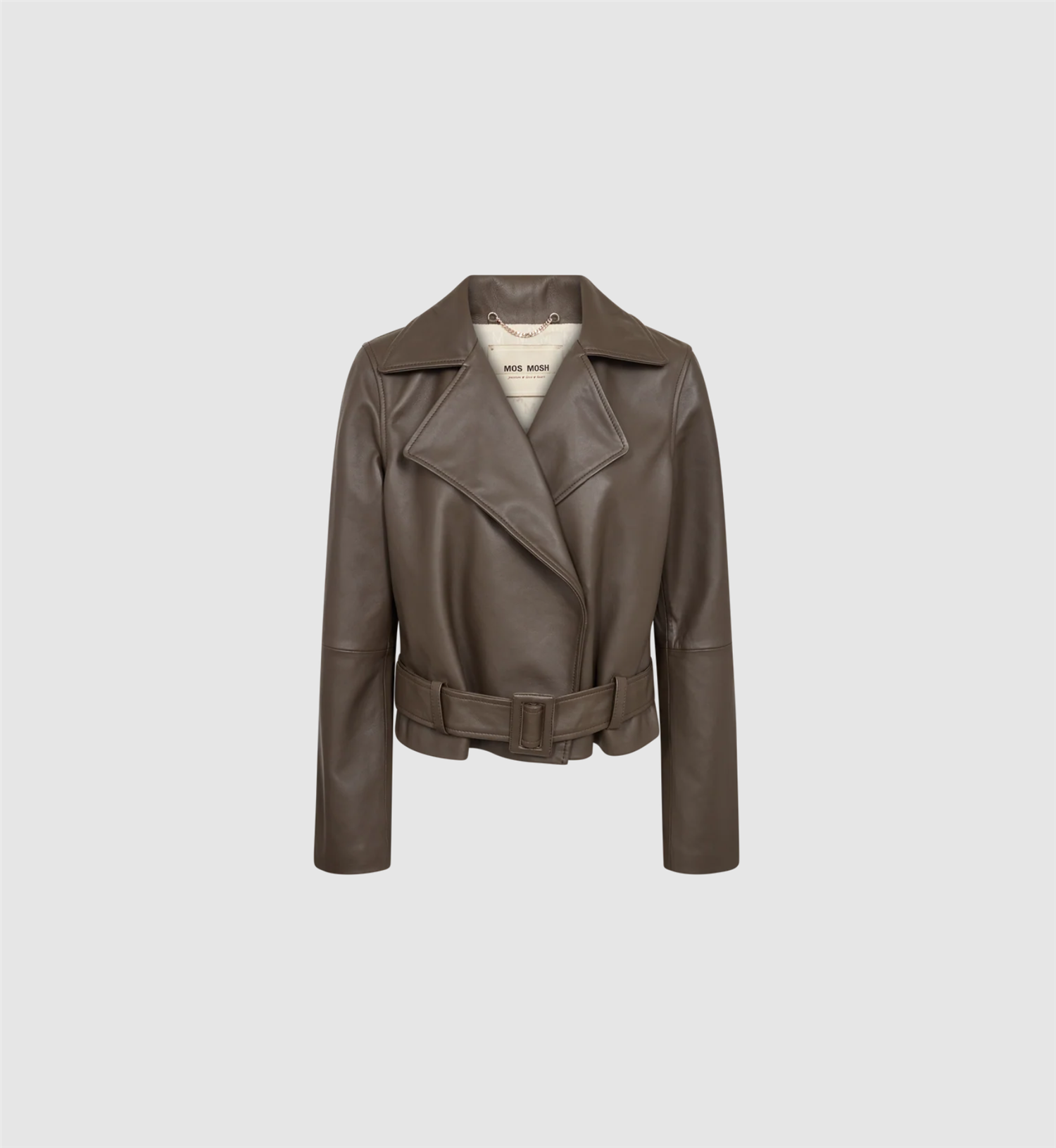 Mmlasco Short Leather Jacket Delicioso