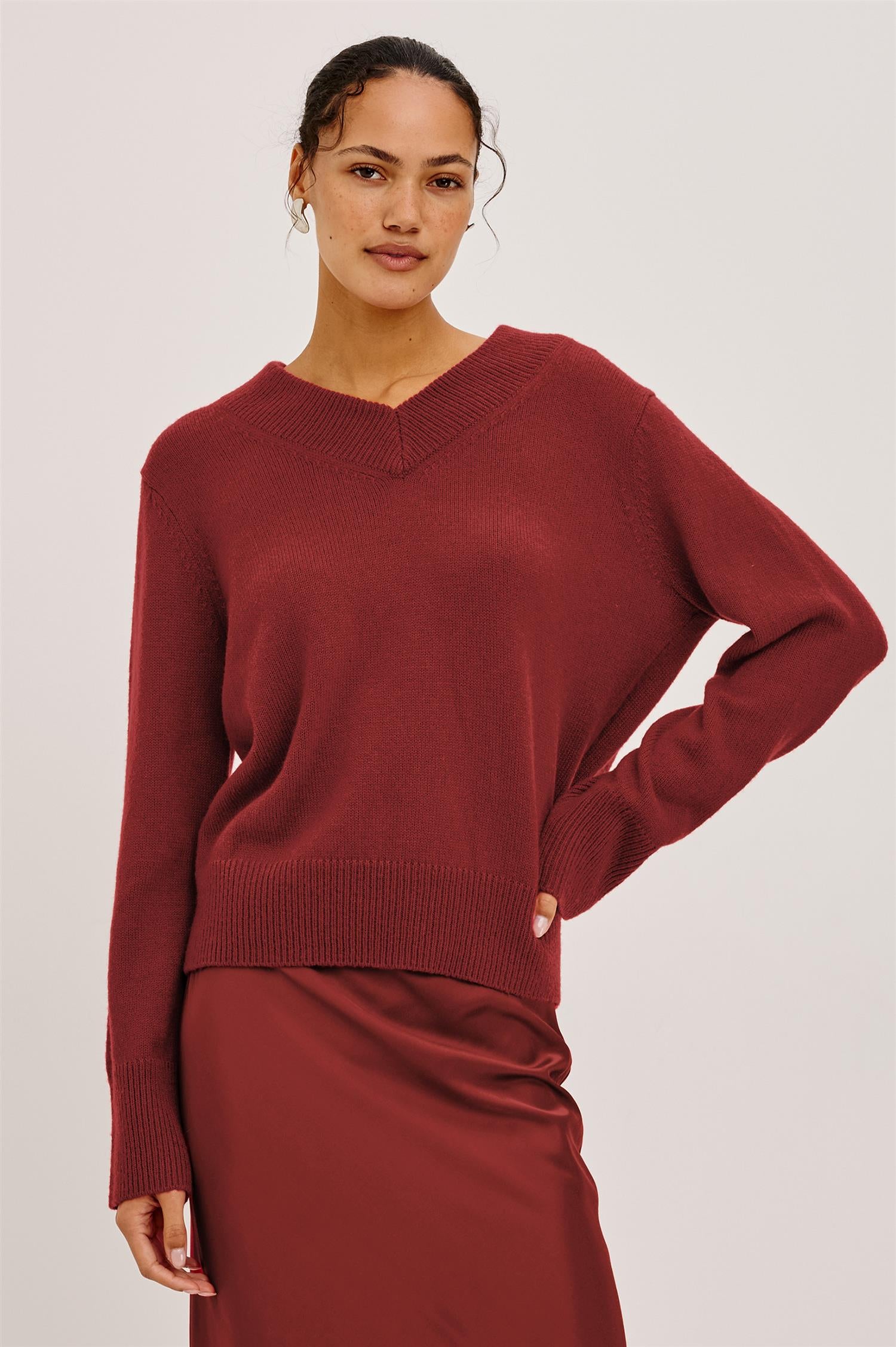 Lidya Sweater Crimso