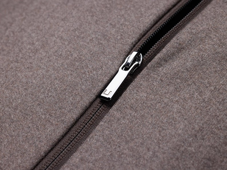 Raptor Vest Savile Brown Herringbone Wool