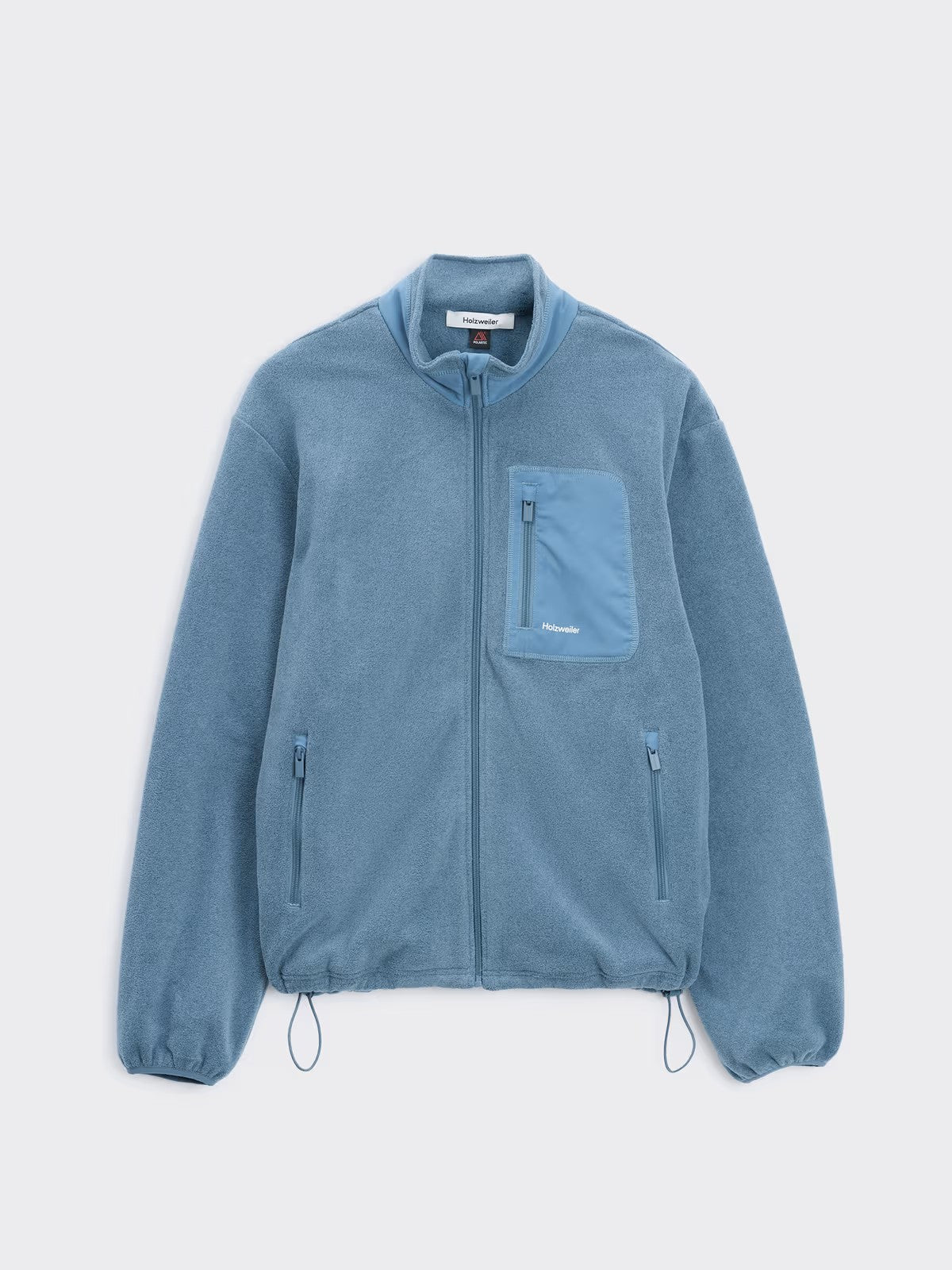 Regular Fleece Jacket Dusty Blue